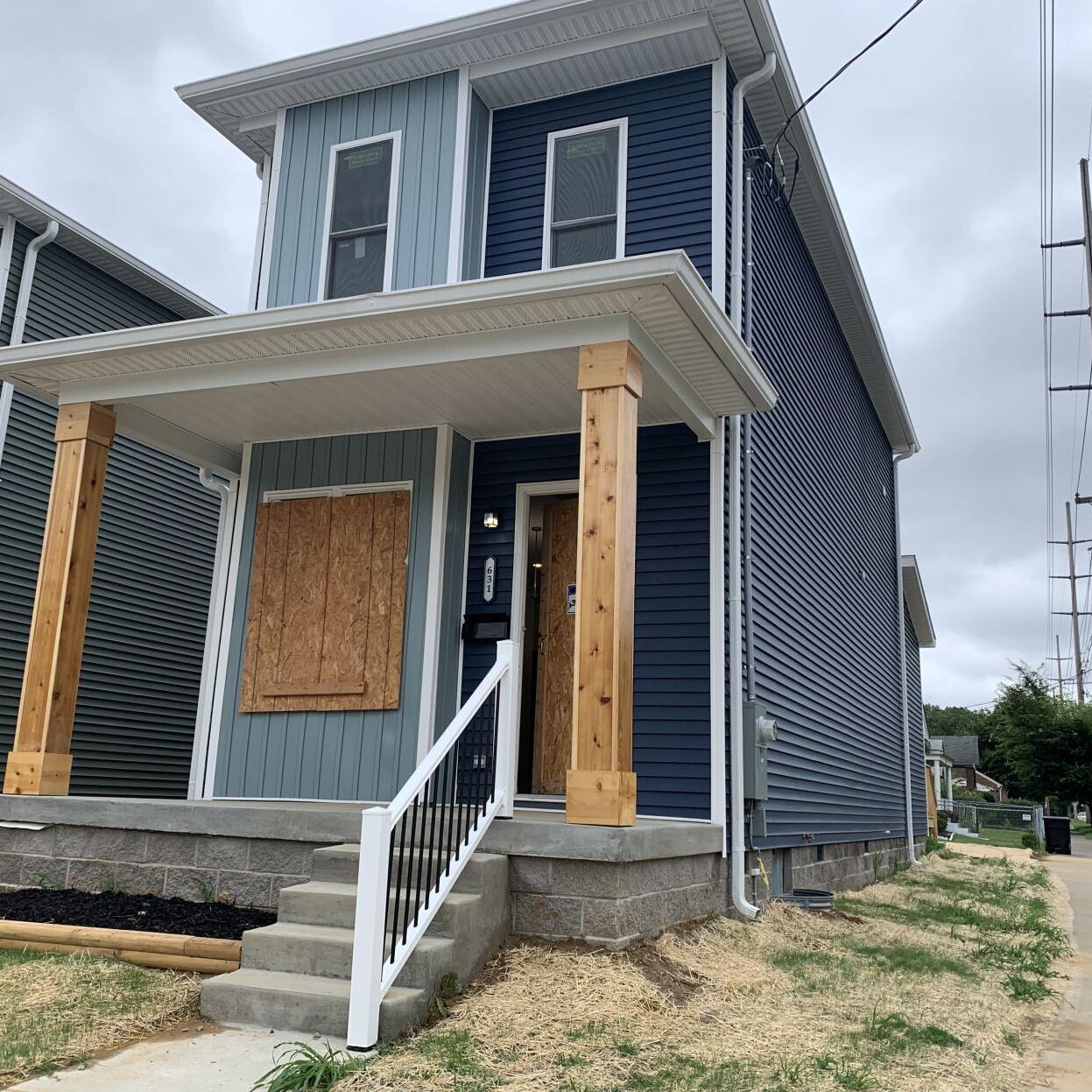 Affordable housing built by REBOUND, Inc. in Louisville's Russell neighborhood
